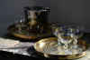 indian hammered serving tray