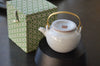 glazed yixing teapot
