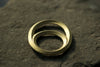 mikaduki crescent brass bottle opener