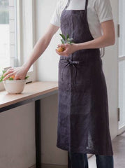 linen garment apron