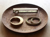 mikaduki crescent brass bottle opener