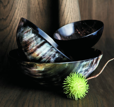 horn collection serving bowl