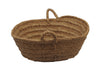 classic woven log basket