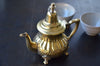 glazed yixing teapot