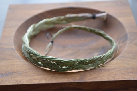 sweetgrass burning braid