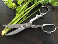 stainless steel household + kitchen scissors