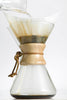 chemex hand-blown drip coffee maker